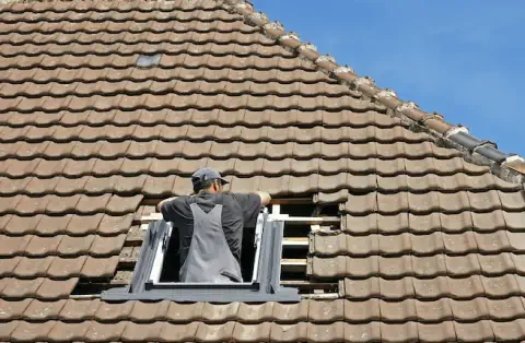 Pose de velux - Ruffieux